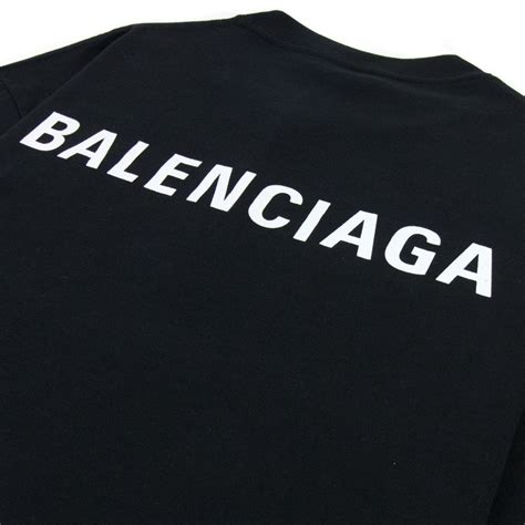 balenciaga black shirt white sleeve.